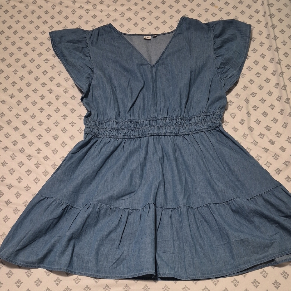 Blue Denim Dress